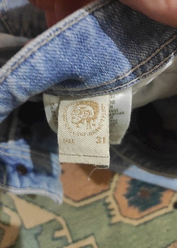 Açık Mavi Bağcıklı Bağlamalı Erkek Kot Pantolon - Görsel 4