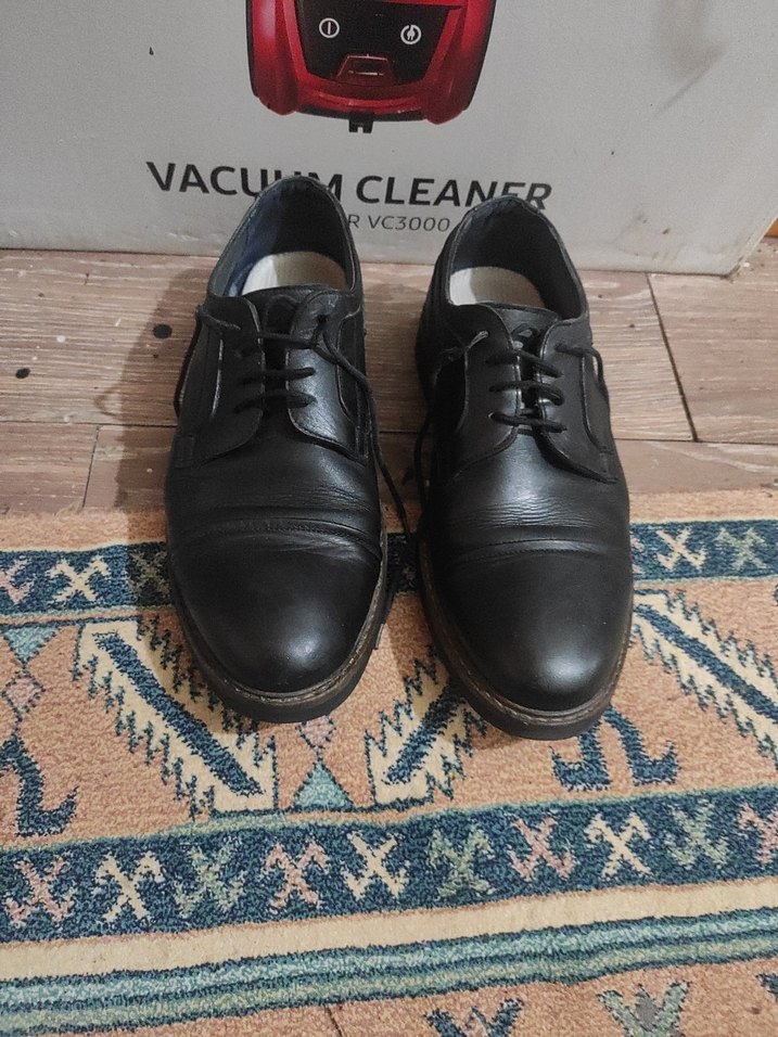 Erkek Siyah Klasik Bağcıklı Ayakkabı - Görsel 2