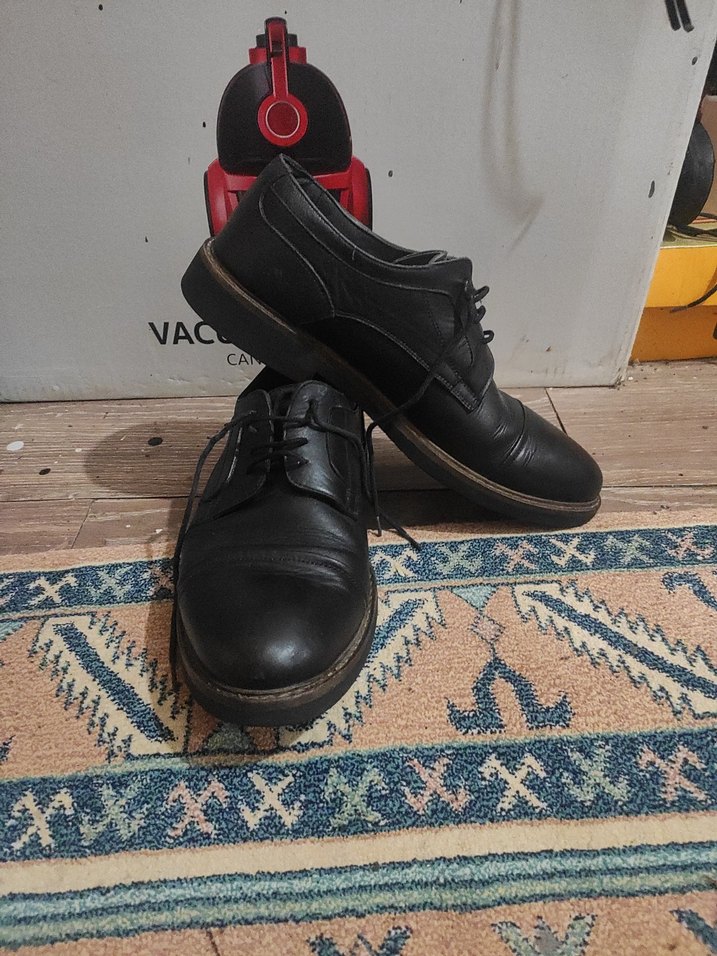 Erkek Siyah Klasik Bağcıklı Ayakkabı - Görsel 4