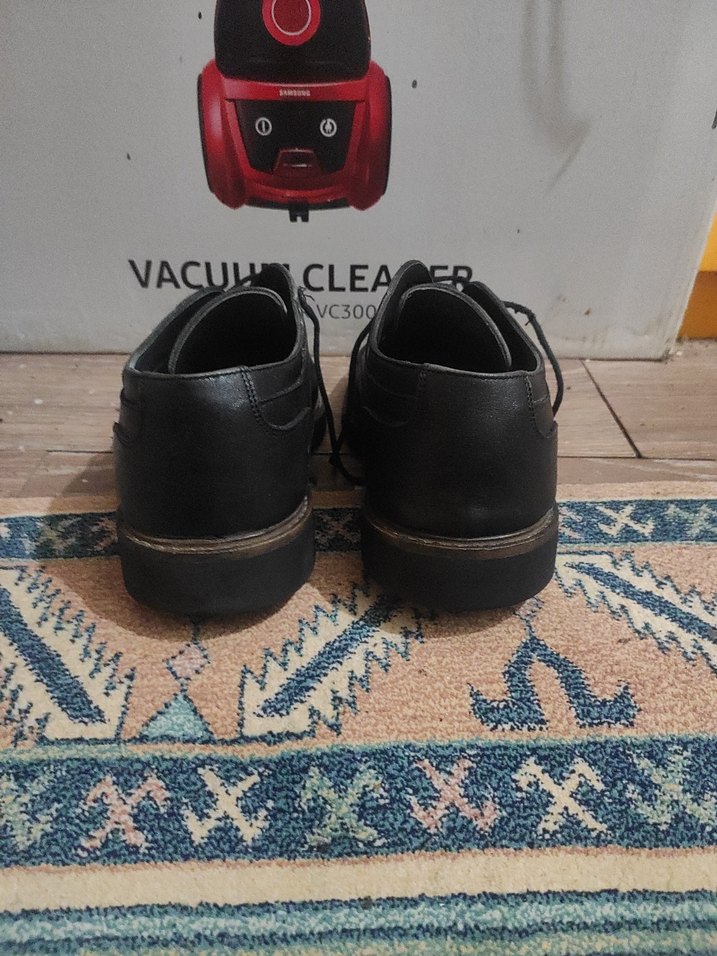 Erkek Siyah Klasik Bağcıklı Ayakkabı - Görsel 5