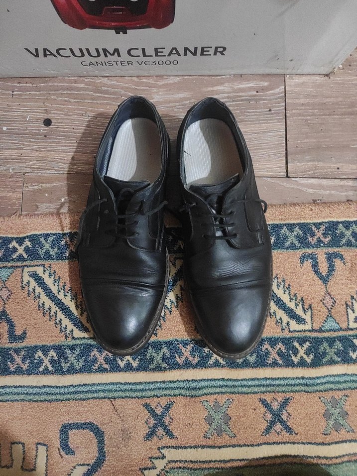 Erkek Siyah Klasik Bağcıklı Ayakkabı - Görsel 3