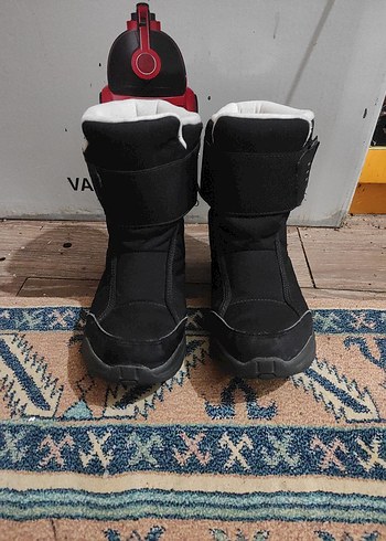 Siyah Street Wear  kar Bot - Görsel 2