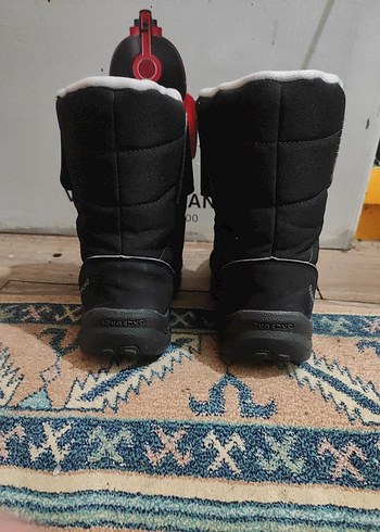 Siyah Street Wear  kar Bot - Görsel 5