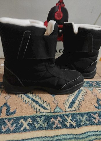 Siyah Street Wear  kar Bot - Görsel 4