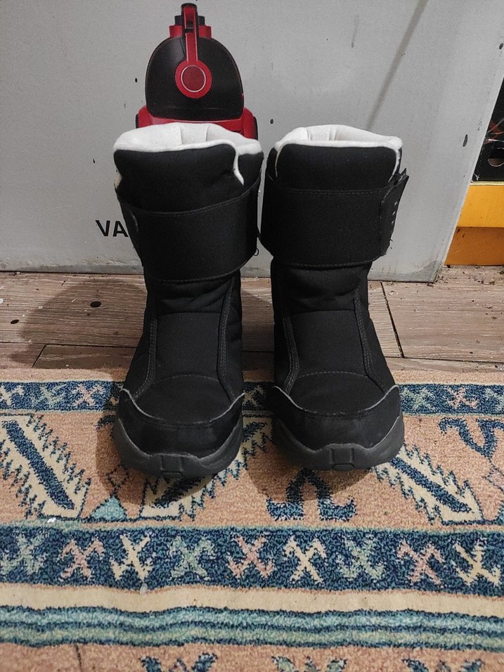 Siyah Street Wear  kar Bot - Görsel 2