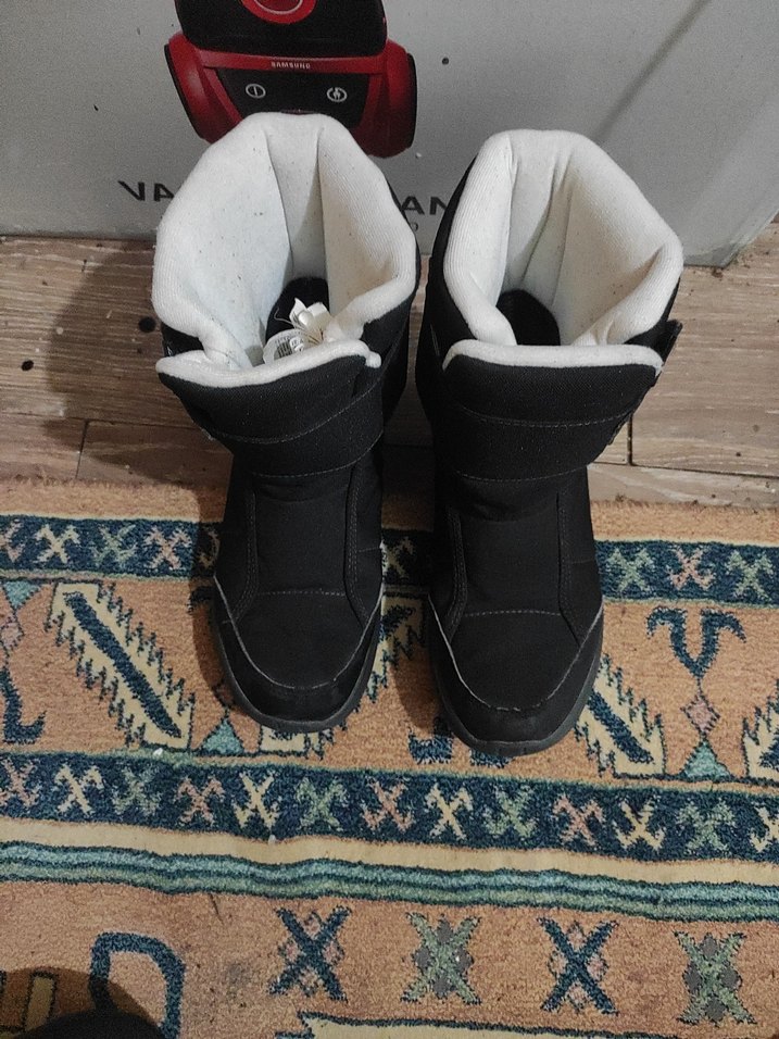 Siyah Street Wear  kar Bot - Görsel 3