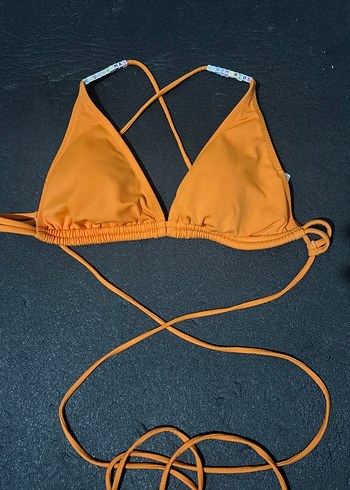 Turuncu Mini Bikini Üstü