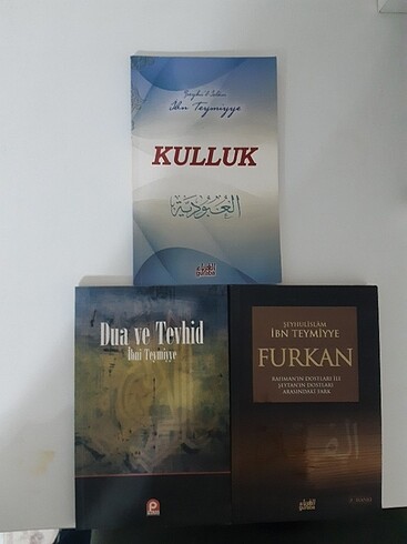 İbn Teymiyye üç kitap 