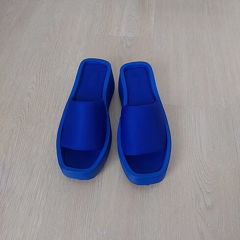 Diğer Saks Mavisi Yazlık Terlik