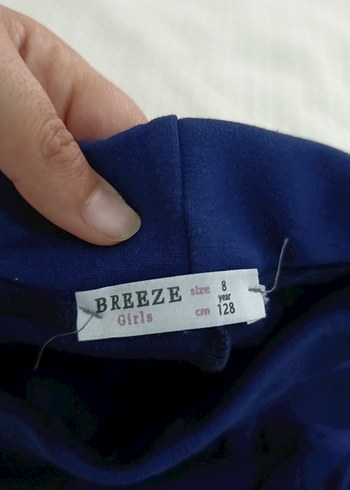 kız çocuk Lacivert Fermuarlı Eşofman Takımı üç parca - Görsel 6