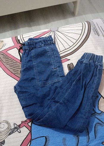 kız çocuk Mavi pantolon - Görsel 2