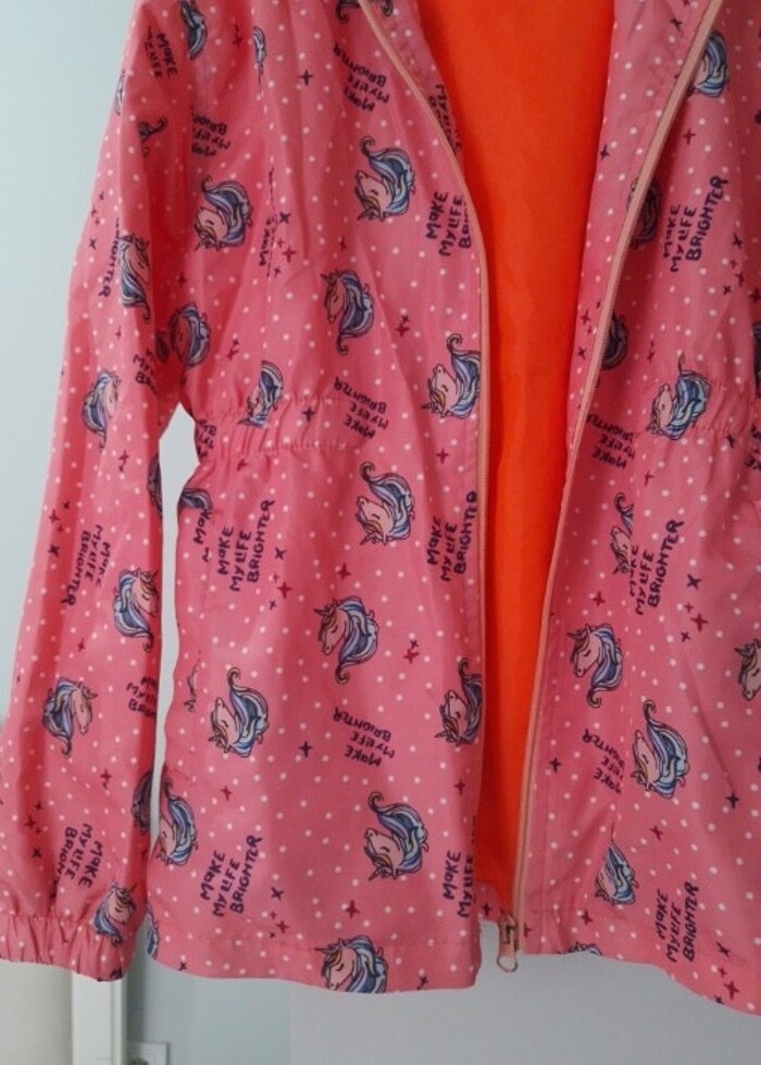 Kız çocuk yağmurluk  - Görsel 3