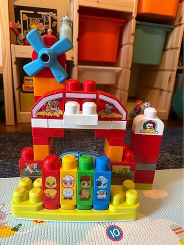 Fisher Price Mega Bloks Müzikli Çiftlik Oyun Seti