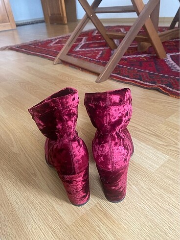 39 Beden Bordo kadife bot