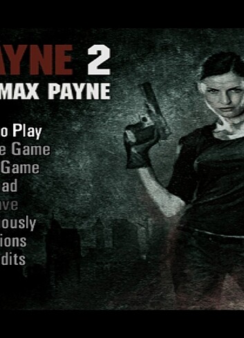 Ps2 Max Payne 2 oyun DVD'si 