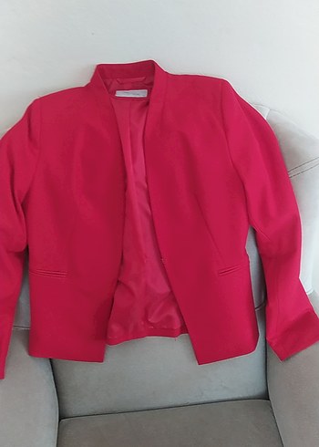 LC Waikiki Pembe Düğmeli Kadın Blazer Ceket