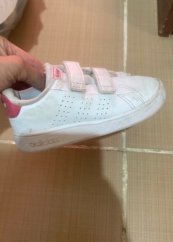 Adidas Kız Çocuk Beyaz Spor Ayakkabı