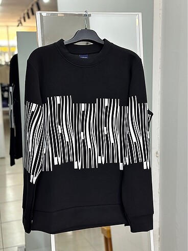 Brendon Erkek Sweatshirt Siyah