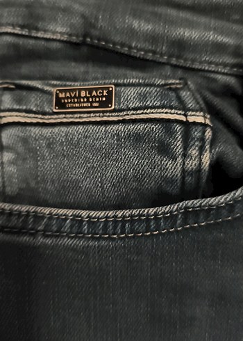 Mavi Jeans Black serisi  Siyah mavi karışımı Denim Erkek Jean - Görsel 3