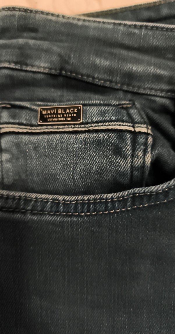 Mavi Jeans Black serisi  Siyah mavi karışımı Denim Erkek Jean - Görsel 3