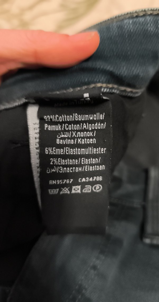 Mavi Jeans Black serisi  Siyah mavi karışımı Denim Erkek Jean - Görsel 4
