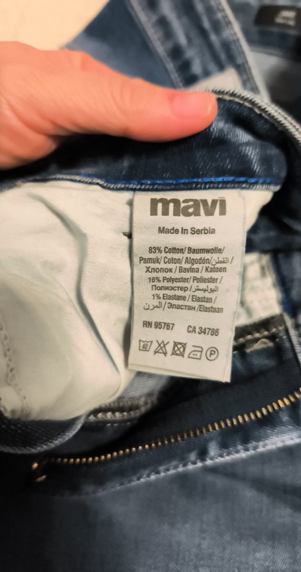 MAVİ JEANS SUPERİOR QUALİTY REAL VİNTAGE DENİM JAKE SLİM LEG - Görsel 5