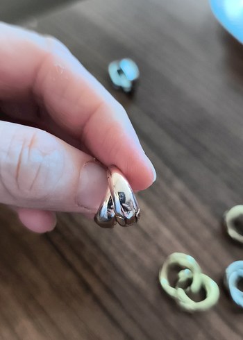 Pastel Mini Kadın Küpeler Seti 6 tane - Görsel 3