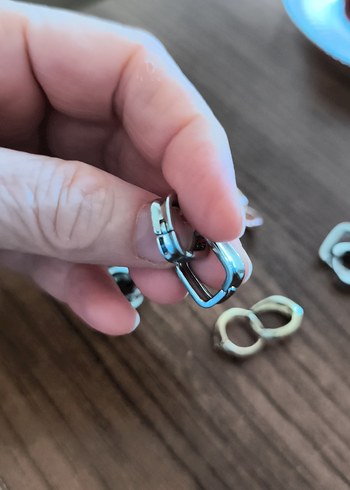 Pastel Mini Kadın Küpeler Seti 6 tane - Görsel 6