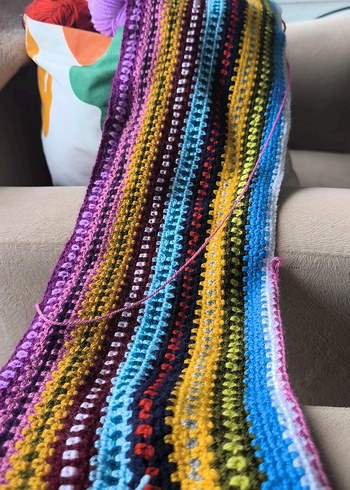 el örgüsü battaniye - Görsel 2