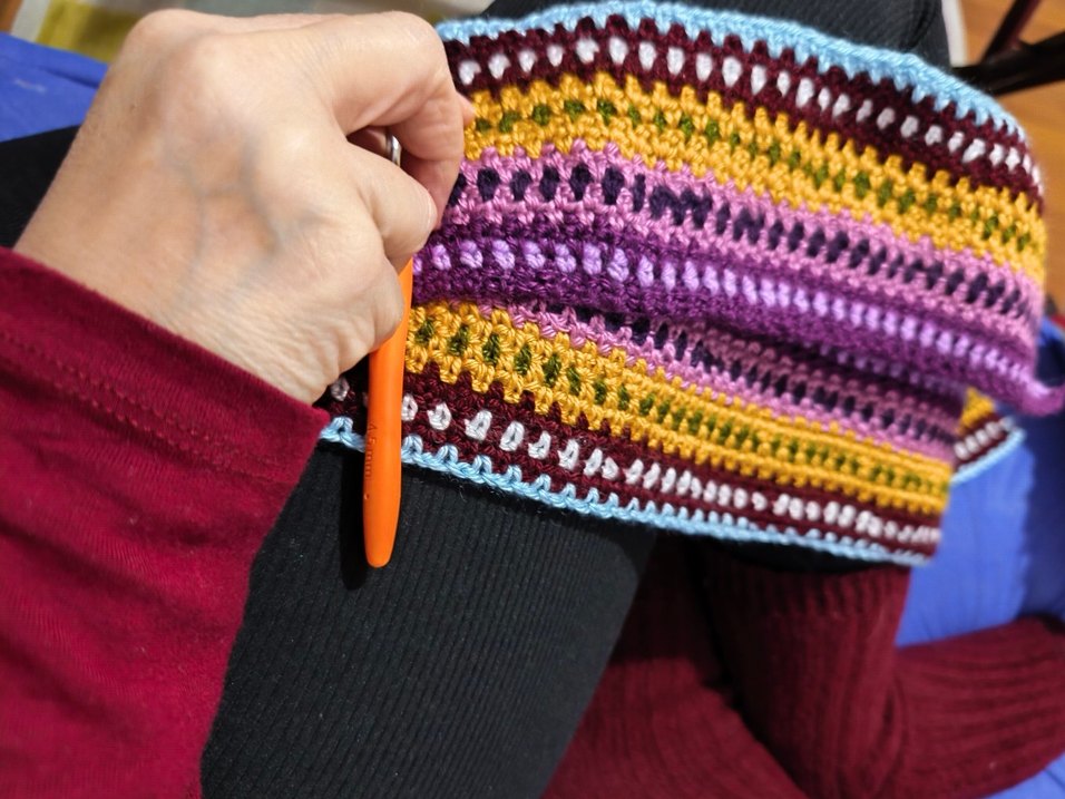 el örgüsü battaniye - Görsel 5