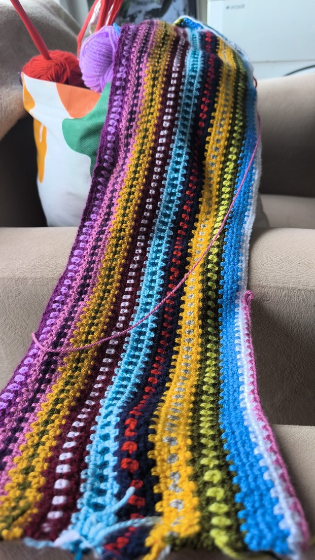 el örgüsü battaniye - Görsel 2