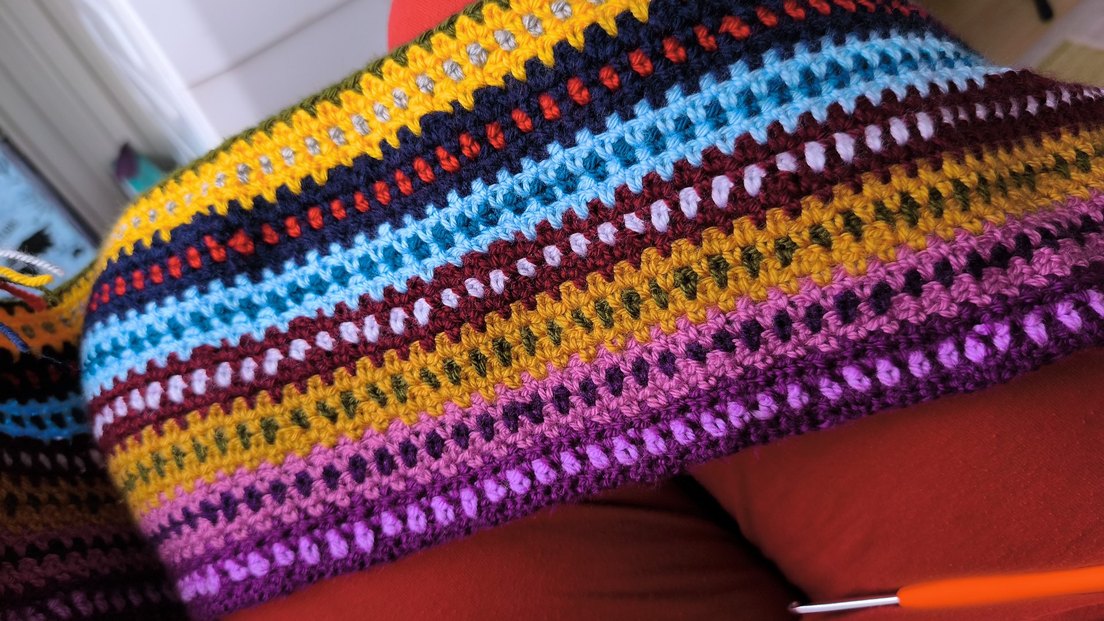 el örgüsü battaniye - Görsel 4