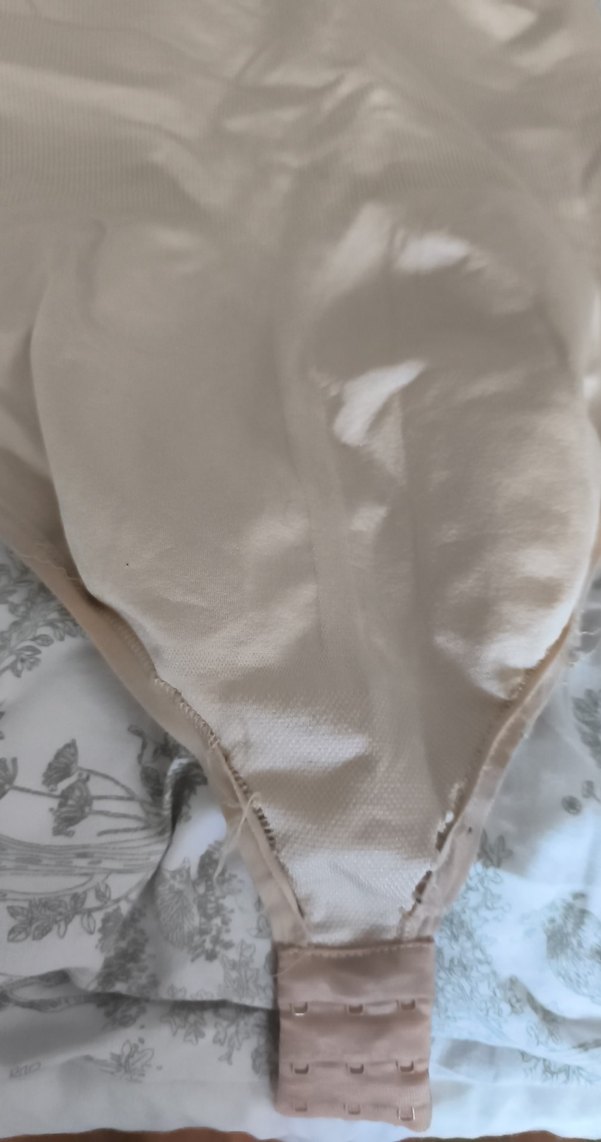 Bej Düz Desenli toplayıcı Korse - Görsel 2