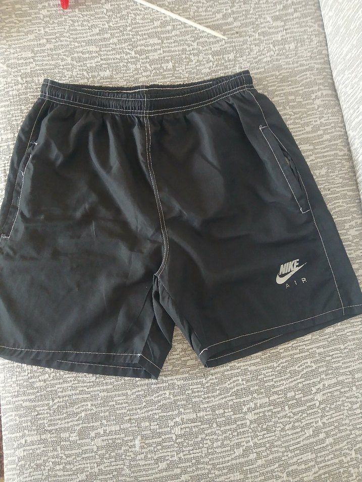 Nike Siyah Fermuarlı Spor Şort - Görsel 4