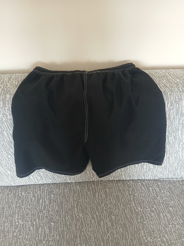 Nike Siyah Fermuarlı Spor Şort - Görsel 5