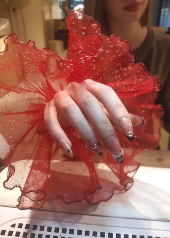 protez tırnak fotoğraf çekım tülü - Görsel 5