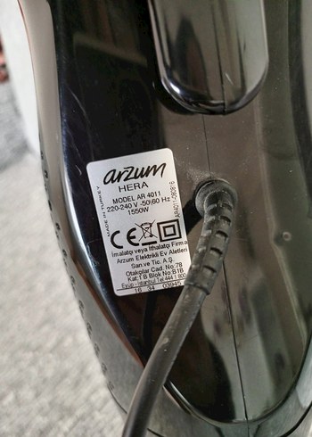 Arzum dikey süpürge - Görsel 4