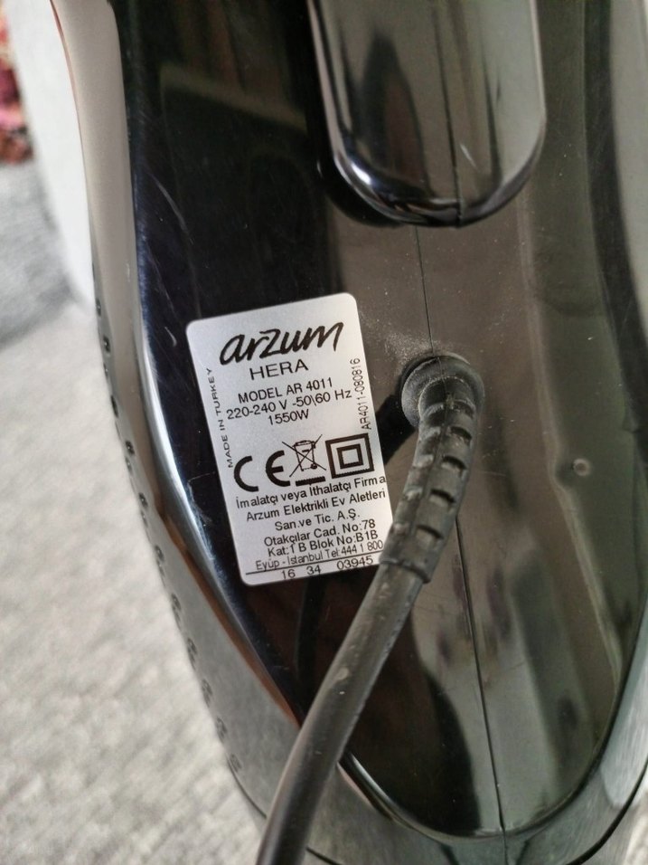 Arzum dikey süpürge - Görsel 4