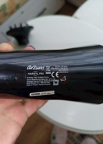 Arzum Saç Kurutma ve fön Makinesi - Görsel 5
