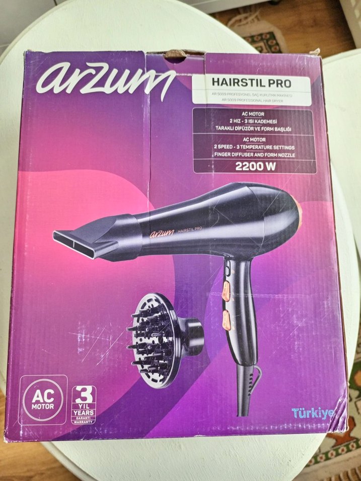 Arzum Saç Kurutma ve fön Makinesi - Görsel 4