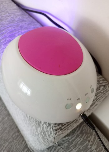 Beyaz SUN UV LED Tırnak Lambası - Görsel 2