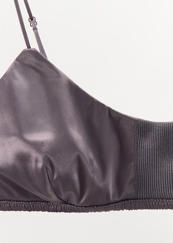 Zara ZARA FİTİLLİ SATEN BRALET