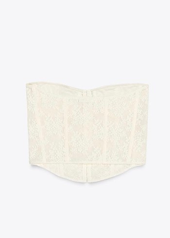 Zara ZARA DANTEL KORSE