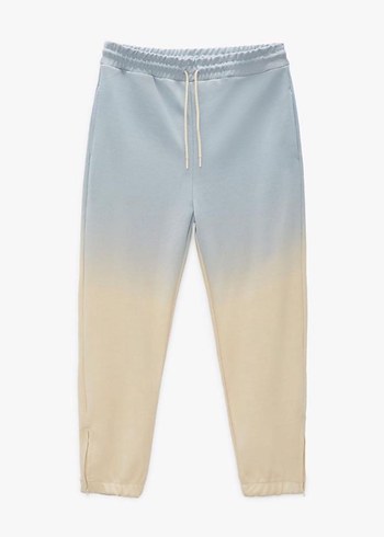 Zara BATİK DESENLİ JOGGING FIT PANTOLON - Görsel 2