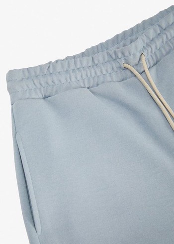 Zara BATİK DESENLİ JOGGING FIT PANTOLON - Görsel 4