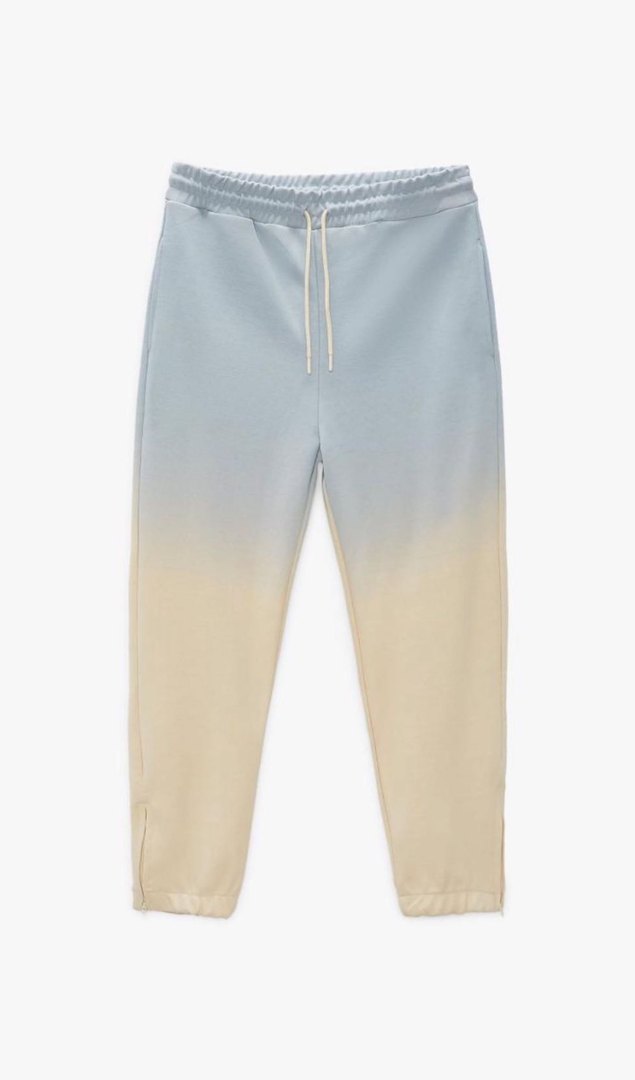 Zara BATİK DESENLİ JOGGING FIT PANTOLON - Görsel 2