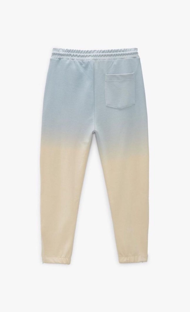 Zara BATİK DESENLİ JOGGING FIT PANTOLON - Görsel 3