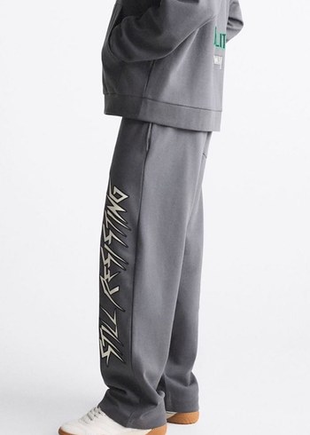 ZARA DESENLİ JOGGER PANTOLON - Görsel 3