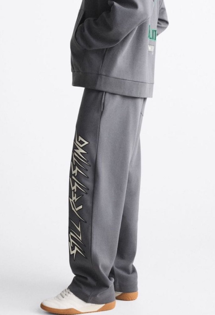 ZARA DESENLİ JOGGER PANTOLON - Görsel 3