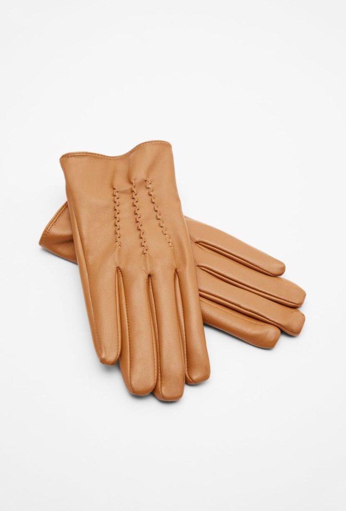 ZARA HAKİKİ DERİ ELDİVEN&ANAHTARLIK SETİ - Görsel 3